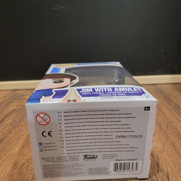 Dreamworks Troll hunters Jim with Amulet Funko Pop - Picture 6 of 11